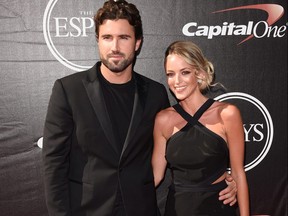 TV personality Brody Jenner with Kaitlynn Carter attends The 2015 ESPYS at Microsoft Theater on July 15, 2015 in Los Angeles, California.