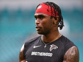 Star wide receiver Julio Jones said he has no plans to continue his career with the Falcons, on Monday, May 24, 2021.