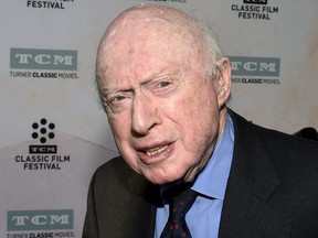 Actor Norman Lloyd poses during 50th anniversary screening of musical drama film "The Sound of Music" at the opening night gala of the 2015 TCM Classic Film Festival in Los Angeles, Calif., March 26, 2015.