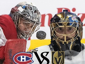 Montreal Canadiens goalie Carey Price (31) makes the save against the Edmonton Oilers during second period NHL action in Edmonton on Saturday, January 16, 2021. THE CANADIAN PRESS/Jason Franson