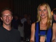Singer/Songwriter Chris Martin and actress Gwyneth Paltrow attend the Hollywood Stands Up To Cancer event on Jan. 28, 2014 in Culver City, Calif.