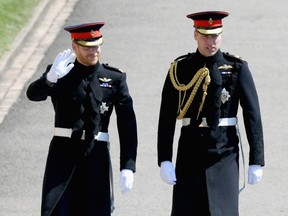 Prince Harry and Prince William.