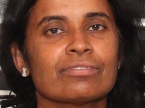 Jayanthy Seevaratnam, 46, died of multiple injuries suffered at her Scarborough home in December 2017. Her husband, Kathirgamanatha Suppiah, was convicted of manslaughter in her killing.