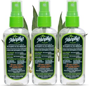 Murphy's Naturals Mosquito & Tick Bug Repellent Spray 3-Pack