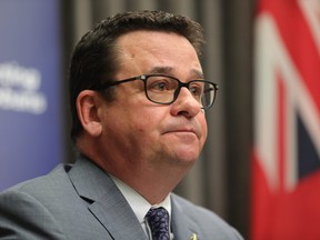 Crown Services Minister Jeff Wharton