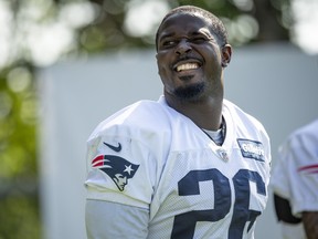 The New England Patriots traded Sony Michel to the Rams on Wednesday.