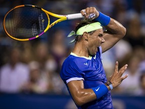 Rafael Nadal is recovering from a foot injury.
