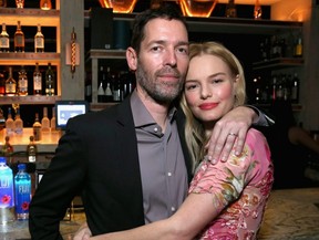 Michael Polish and Kate Bosworth attend the HFPA's and InStyle's Celebration of the 2018 Golden Globe Awards Season and the Unveiling of the Golden Globe Ambassador at Catch in West Hollywood, Calif., Nov. 15, 2017.