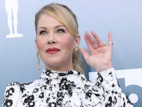 Christina Applegate atttends the 26th Screen Actors Guild Awards in Los Angeles, Calif., Jan. 19, 2020.