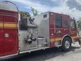 Salt Lake City Fire Department truck.