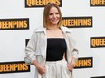 Cast member Kristen Bell attends a photo call for the film "Queenpins" in Los Angeles, Wednesday, Aug. 25, 2021.