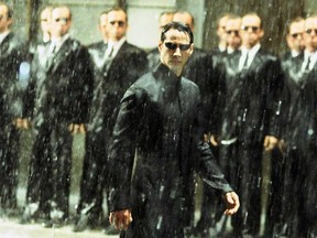 Keanu Reeves plays Neo in "The Matrix" films.