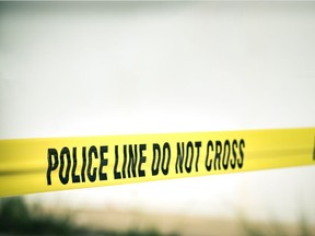 FILE - The body of a young man was discovered on a high school sports field in Penticton on Sunday morning.