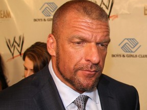 Triple H is pictured in this undated file photo.