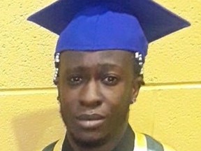Cops say O'Neal Oppong Gyeabour, 21, of Toronto was shot to death late Friday.