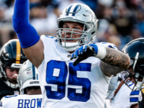 Brent Urban is one of three Toronto-area players who will be part of the Cowboys-Chargers game on Sunday.