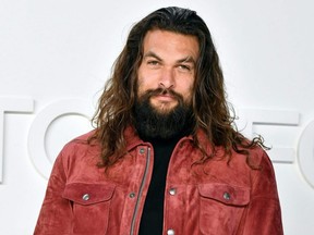 Jason Momoa attends the Tom Ford AW20 Show at Milk Studios in Hollywood, Calif., Feb. 7, 2020.