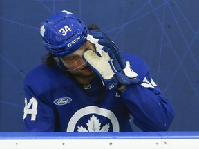 Maple Leafs Auston Matthews hasn't played a game in the pre-season as of yet. Toronto