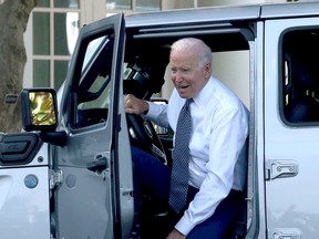 President Biden Delivers Remarks On Clean Cars