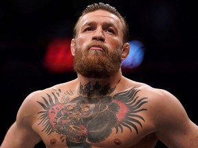 Conor McGregor is pictured before his fight against Donald Cerrone at UFC 246 in T-Mobile Arena, Las Vegas, Jan. 18, 2020.