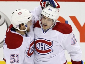 It’s not surprising that former NHLer Daniel Briere (right), who is running a team in the ECHL and is popular with Canadiens fans, is reportedly high up on the list of candidates for new GM.   BRIAN DONOGH/Postmedia
