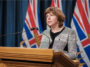 B.C.'s mental health and addictions minister Sheila Malcolmson in February 2021.
