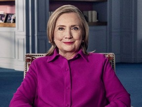 Former U.S. Secretary of State Hillary Clinton is seen in New York in this undated handout photo provided by MasterClass on Dec. 9, 2021, as MasterClass announced the launch of Clinton's class on the power of resilience.