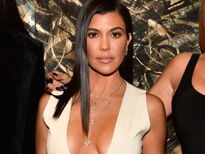 Kourtney Kardashian poses for portrait at the VIP Exhibit Preview for "Street Dreams" on November 16, 2018 in West Hollywood, California. (Rodin Eckenroth/Getty Images)