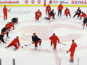 The Calgary Flames return to the ice at the Scotiabank Saddledome on Boxing Day after being sidelined due to NHL’s COVID-19 protocols.
