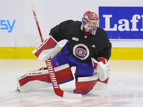 Canadiens goalie Carey Price continues to recover from off-season surgery to repair a torn meniscus in his knee, followed by 30 days in the NHL/NHLPA player assistance program to deal with substance-use issues.