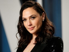 Gal Gadot attends the Vanity Fair Oscar party in Beverly Hills during the 92nd Academy Awards, in Los Angeles, Feb. 9, 2020.
