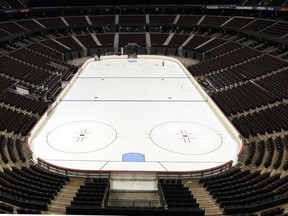 The Senators will have to get used to an empty arena for a little longer.