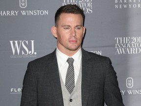 Channing Tatum is seen at the 2018 WSJ Innovators Awards in New York City.