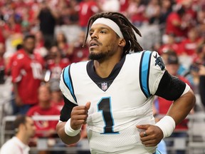 Quarterback Cam Newton is set to start for the Carolina Panthers this week.