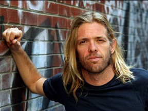 Taylor Hawkins is seen here in Toronto during a promotional stop in 2001.