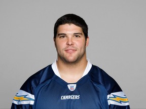 Shane Olivea of the San Diego Chargers poses for his 2007 NFL headshot at photo day in San Diego, Calif.
