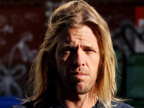 Taylor Hawkins during a Toronto promotional stop in 2001.