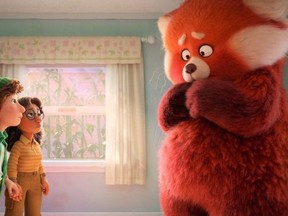Animator and director Domee Shi's Pixar film "Turning Red" features a Chinese-Canadian character who turns into a giant red panda.