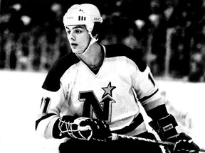 Tom McCarthy, seen here with the Minnesota North Stars, died this week.