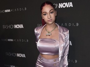 Bhad Bhabie attends the Fashion Nova x Cardi B Collaboration Launch Event at Boulevard3 on Nov. 14, 2018 in Hollywood, Calif.