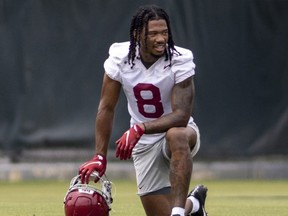 Brampton wide receiver John Metchie III was picked on Day 2 of the NFL Draft by the Houston Texans. AP photo