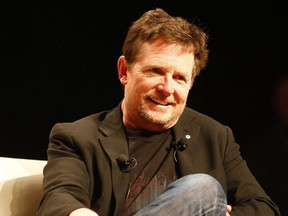 Michael J Fox appears on a panel at the 2019 Calgary Comics and Entertainment Expo, April 26, 2019.