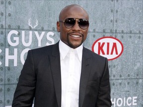 Floyd Mayweather attends the 2015 Spike TV Guys Choice Awards at Sony Pictures Studios in Culver City, Calif.