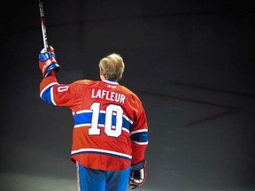 QMI PHOTO OF THE WEEK DEC 10 - Guy Lafleur lors de la partie de la tournée d'adieu de Guy Lafleur au Centre Bell le dimanche 5 décembre 2010.