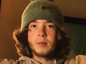 Alex Tobin, 18, was shot to death in 2020 at his girlfriend's apartment in Omemee. FAMILY