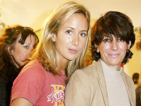 To the Max. Lady Victoria Hervey and Ghislaine Maxwell.
