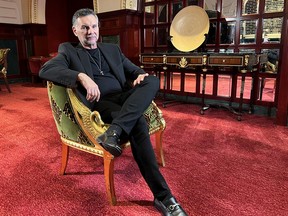 Michael Franzese, a former member of the Colombo crime family and now a motivational speaker, poses for a photograph during an interview in London May 11, 2022.