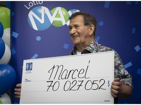 “Did you know I just won $70 million?” Marcel Lussier said to his wife Wednesday morning.