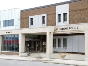 London Police Headquarters on Dundas Street. (File photo)
