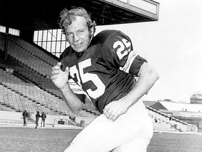 Dick Thornton, Argos defensive quarterback.
